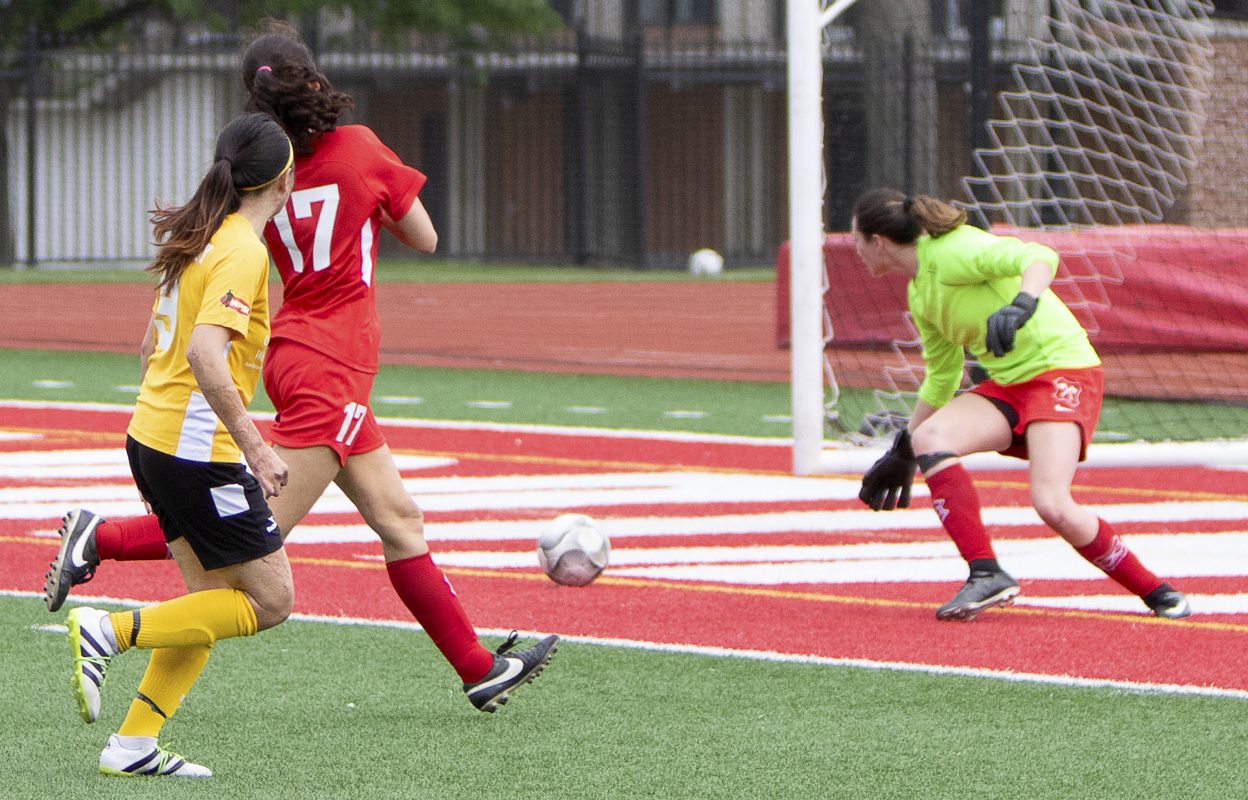 Lisa Nouanesengsy scored against AAFC Lumberjills | Daniel Herlensky