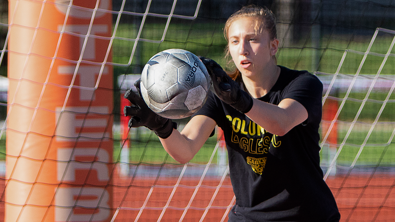 Columbus goalkeeper Hannah Sargent | Daniel Herlensky