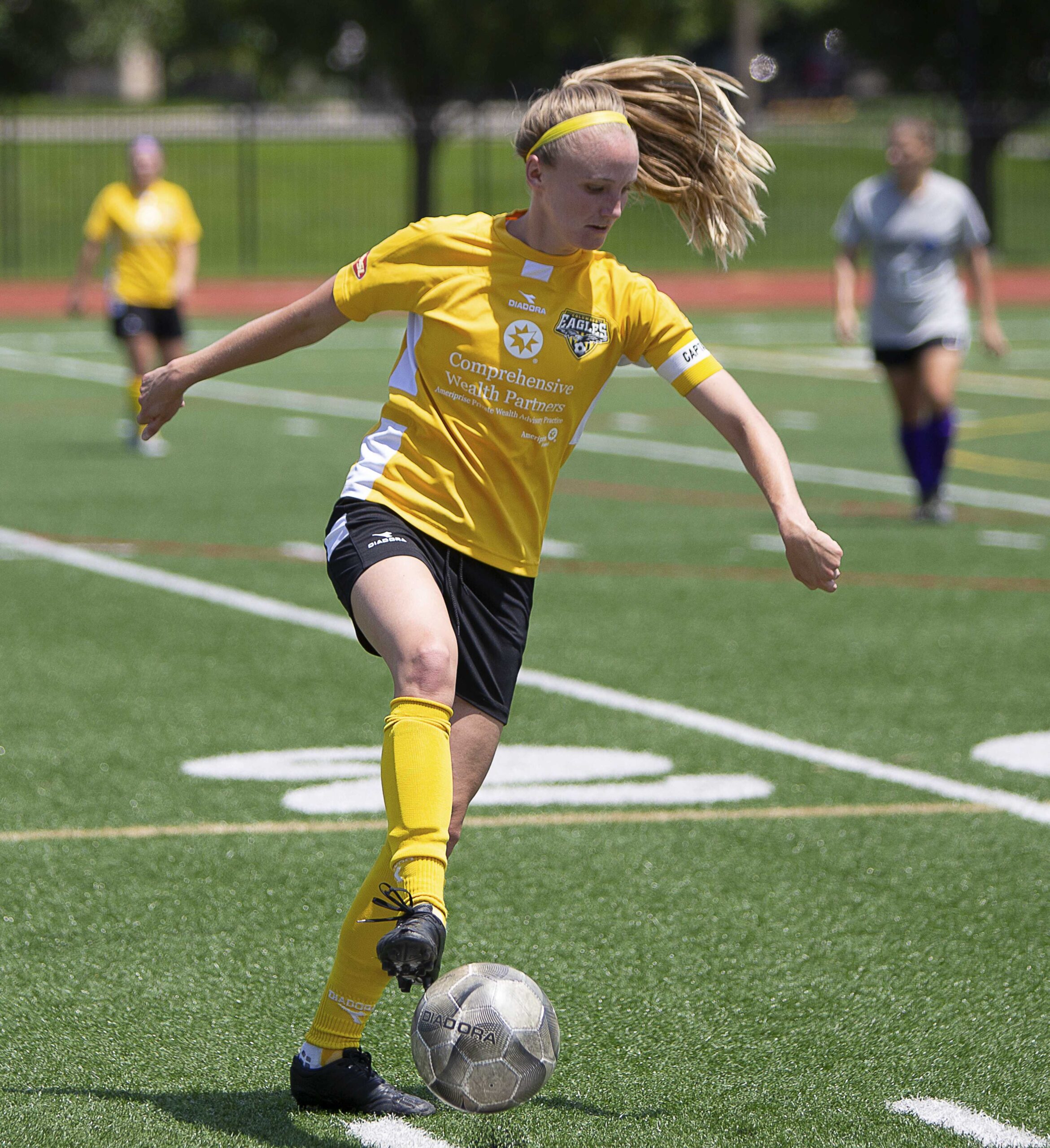 Eagles captain and defender Amber Kern | Daniel Herlensky