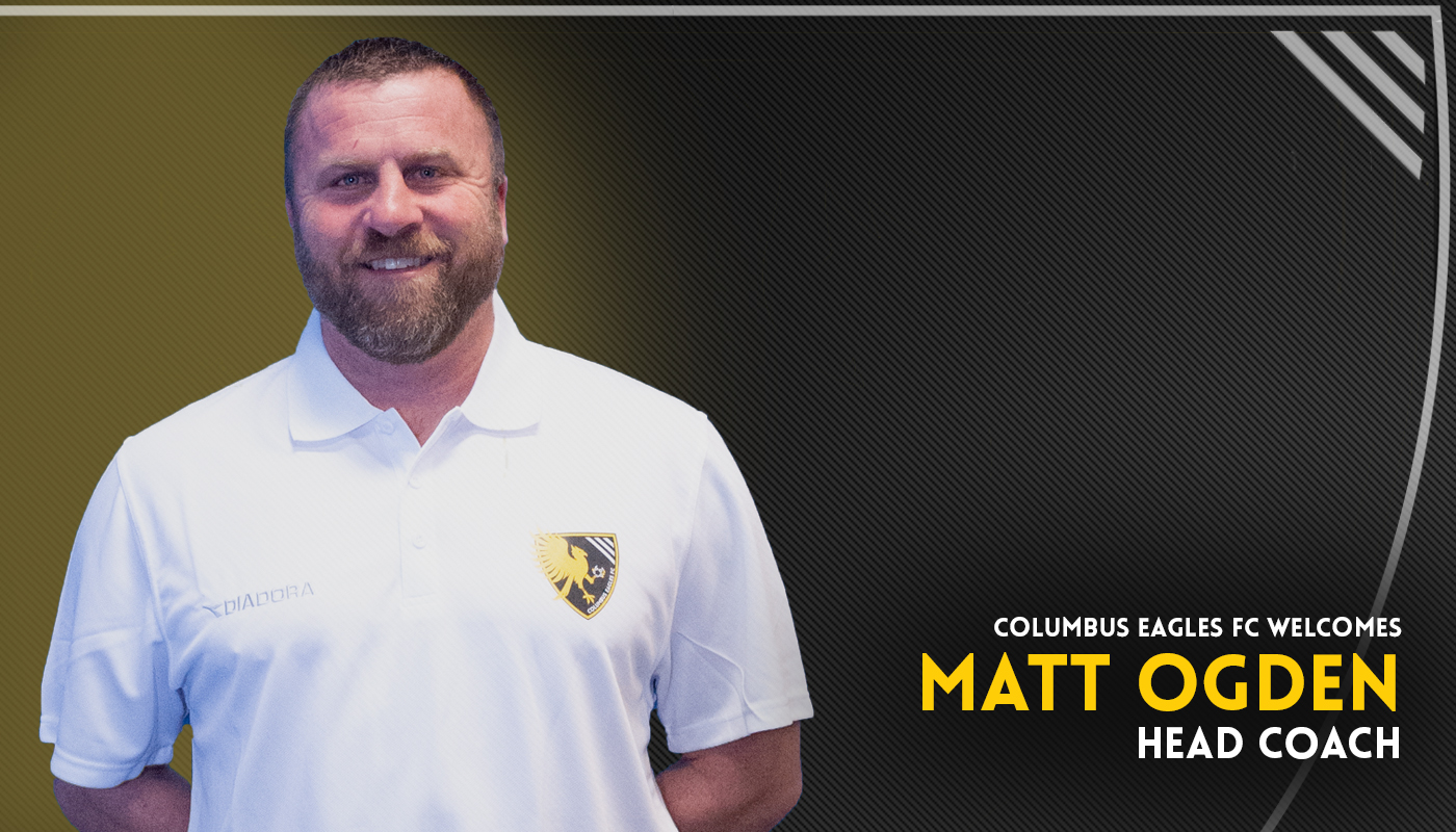 Matt Ogden becomes the third head coach in Columbus Eagles FC history | Ralph Schudel