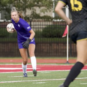 Eagles goalkeeper Hannah Sargent. | Claire Kilbarger