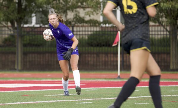 Eagles goalkeeper Hannah Sargent. | Claire Kilbarger